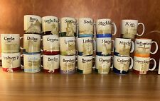 Starbucks Global Collection Icon Series Lot Of 22 Countries 16 Oz New Coffee Mug picture