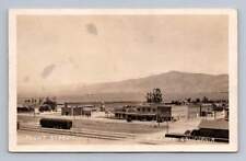 Front Street & Train Depot SOLEDAD California RPPC Antique Salinas Valley Photo picture