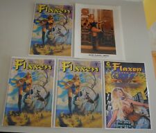 Golden Apple Comics Flaxen #1 Signed By Susie Owens Playboy 8x10 Signed w/ Cert picture