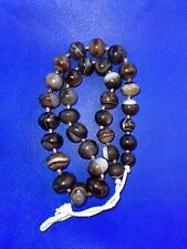 Very beautiful old antique natural suleimani agate bead necklac picture