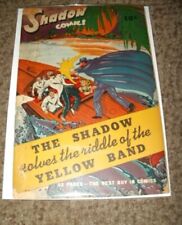 RARE SHADOW COMICS 7 - GOLDEN AGE 1947 - THE SHADOW - YELLOW BAND - GOOD- 1.8 picture