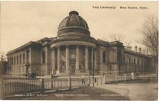 Woolsey Hall Memorial Hall Yale University New Haven CT Sepia Tone Postcard A61` picture