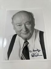 Ed Koch Signed 8 x 10 Black & White Autographed Photo New York City Mayor picture
