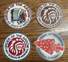 BSA OA Order of the Arrow 3” Vinyl Stickers Set of 4 picture