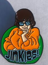 VELMA DINKLEY JINKIES enamel pin Scooby doo gang badge lapel hat jewelry NEW picture