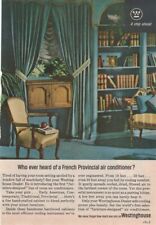 Westinghouse French Provincial Air Conditioner 1963 Vintage Ad Westinghouse  picture