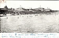 Scenic Railway Rockaway Beach New York Posted Divided Back Vintage Postcard picture
