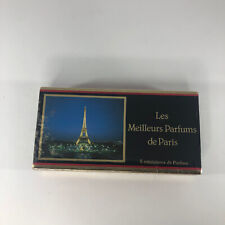 Vintage Set of 5 Mini Les Meilleurs Parfums de Paris in Original Box NIB Sealed picture