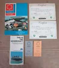  Vintage Expo67 Montreal Hovercraft BP Souvenir Book Pamphlets 6 Piece Lot  M7 picture