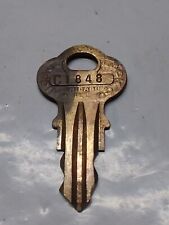 Antique Lock Key For Gumball Vending Machine # C1848 C 1848 picture