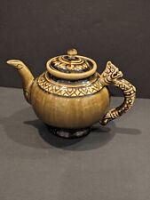 Vintage Thai Celadon Dragon Ceramic Teapot  picture