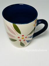 Temp-tations by Tara Old World Vivid Coffee Mug Blue 12 oz Cup Tea Ceramic picture