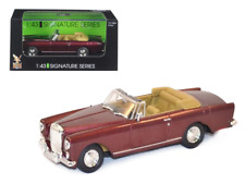 1961 Bentley Continental S2 Park Ward DHC Convertible Burgundy 1/43 Diecast Car picture
