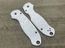 Dama LADDER pattern Aerospace Aluminum Scales for Spyderco Para 3 picture