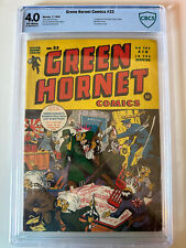 Green Hornet Comics #22 CBS 4.0   (1945) Alex Schomburg World War 2 Cover FA BD picture