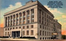 Linen PC Home State Life Insurance Company Building & Theater Oklahoma City OK picture