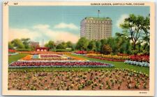Postcard - Sunken Garden, Garfield Park, Chicago, Illinois, USA picture