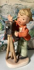 Napco Cameraman Figurine Hummel Style Made In Japan 5 3/4” Inches Tall Vintage picture