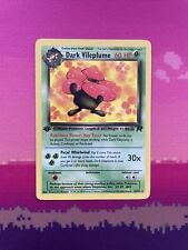 Pokemon Card Dark Vileplume 1st Edition Rare 30/82 Team Rocket Near Mint picture