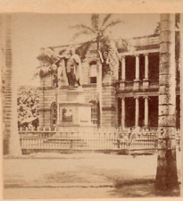 The Palace, Honolulu, Hawaii.  Stereoview Photo picture