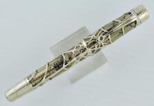MONTBLANC BLACK WIDOW LIMITED EDITION 88 SOLID WHITE GOLD SKELETON FOUNTAIN PEN picture