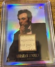 2023 Pieces of the Past Abraham Lincoln  Relic picture