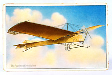 Antoinette Monoplane Airplane Airship TUCK'S No 406 c1909 Aviation Postcard picture