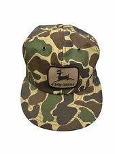 RARE VTG 1970's John Deere Camo Hat Made by Louisville Mfg. Co. picture