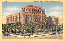 D0575 Maricopa County Court House, Phoenix, AZ - 1939 Teich Linen PC No. 9A-H267 picture