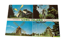 Historic Long Island Windmills New York Vintage Postcard  Unposted picture