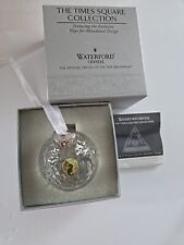 Waterford Crystal The Times Square Collection 2001 Hope For Abundance Design picture