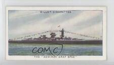 1938 Wills Speed Title in Black Tobacco The Admiral Graf Spee #44 0ep9 picture