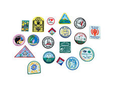 Vintage Lot of 19 Girl Scout BADGE Patches from the 80’s Never Used picture