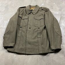 Vintage West German Wool Field Uniform Jacket Shirt M 60s 1st Model Bundeswehr picture