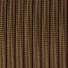 Brown Parallel (Flat) Cloth Covered Wire - Antique Lamp Cord - UL Listed picture