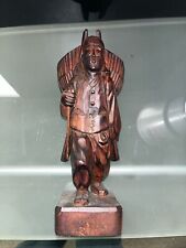 Vintage Asian Tibetan Hand carved Statue Nomad  picture