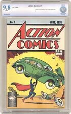 Action Comics #1 Reprints #1 Fifty Years Variant CBCS 9.8 1988 0007348-AA-004 picture