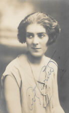 CICELY COURTNEIDGE Hand-signed c. 1920s vintage postcard picture