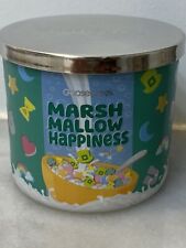 Goose Creek Marshmallow Happiness Scented Large 3 Wick Candle 14.5 oz NEW picture
