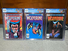 Wolverine Limited Series #1 #2 #3 #4 All CGC 9.9 1982 SET Not 9.8 X-Men cm au picture