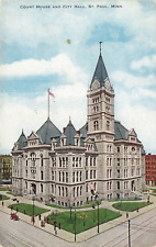 Postcard City Hall & Court House St Paul Minnesota picture