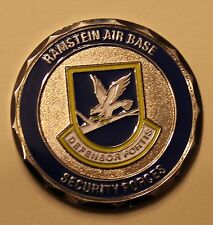 Security Forces / Police Ramstein AB, Germany Air Force Challenge Coin picture