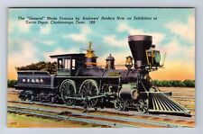Chattanooga TN-Tennessee, The General, Union Depot Exhibition Vintage Postcard picture