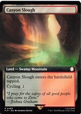 Magic The Gathering - Canyon Slough (Extended Art) Foil PIP #489 picture
