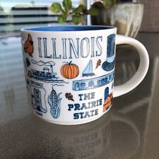 Starbucks Coffee Mug - Illinois - Been There Series 14 Oz Cup picture