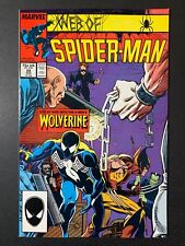 WEB OF SPIDER-MAN #29 *HIGH GRADE*  (MARVEL, 1987)  WOLVERINE  LOTS OF PICS picture