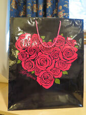 Bag HUGE BRIGHTON Roses Hearts Closet Storage Decor Pre-Owned EMPTY Read &Look picture