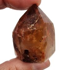 Fire Quartz Polished Crystal Tower Brazil 35.9 grams picture