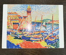 vintage Andre Derain Postcard “Boote in Collioure