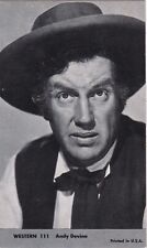1959 NU-CARD TV WESTERNS, #111 ANDY DEVINE GREAT SET picture